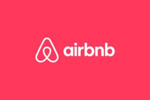 红白相间的airbnb礼品卡